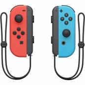 CONTROLE NINTENDO SWITCH JOYCON - VERMELHO E AZUL - UN - NINTENDO