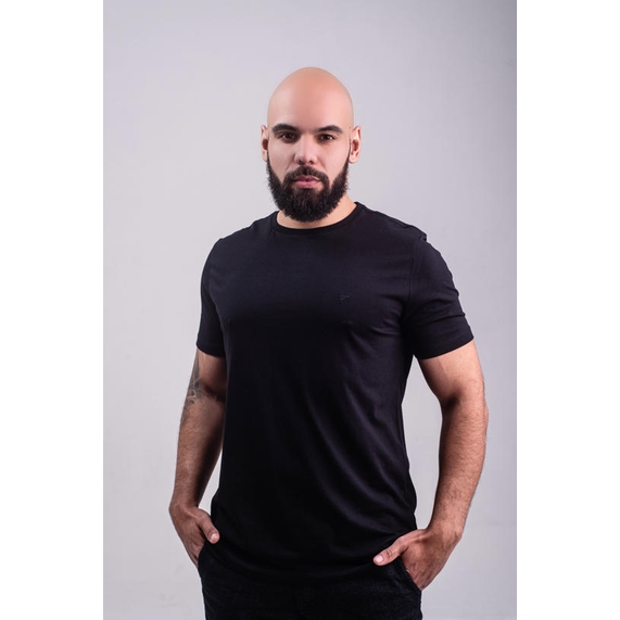 CAMISETA FIO PIMA MC PRETA 54604