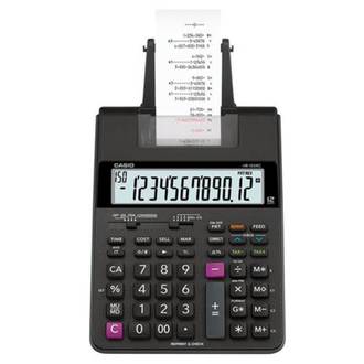 CALCULADORA MESA C/BOB 12 DIG HR100RC - PRETO - UN - CASIO