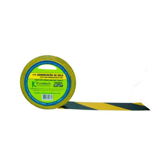 FITA DEMARCACAO DE SOLO 48X14  - AM/PT - UN - KORETECH