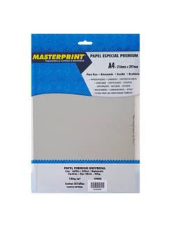 PAPEL DIPLOMATA A4 120G 20FL LISO/OFFSET - 302070079 - ROSA - UN - MASTERPRINT