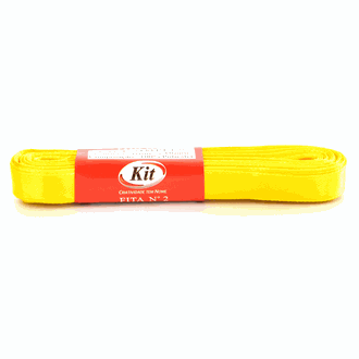 FITA CETIM Nº 2 10MMX10M  - AMARELO CANARIO - UN - KIT