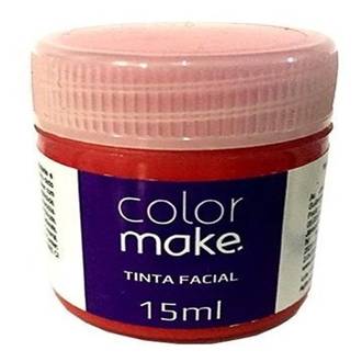 TINTA LIQUIDA 15ML  - VERMELHO - UN - COLOR MAKE