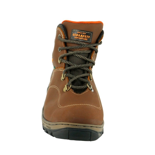 BOTA ADVENTURE DE TRILHA UNISEX EM COURO PS-410 ECOSAFETY MARROM