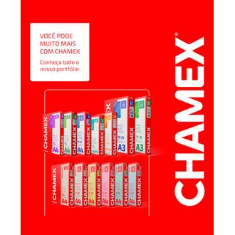 PAPEL CHAMEX COLOR 75G 500FLS - AZUL - UN - CHAMEX