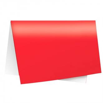 PAPEL CARTOLINA LAMINADO  - VERMELHO - PCT 20 - CROMUS