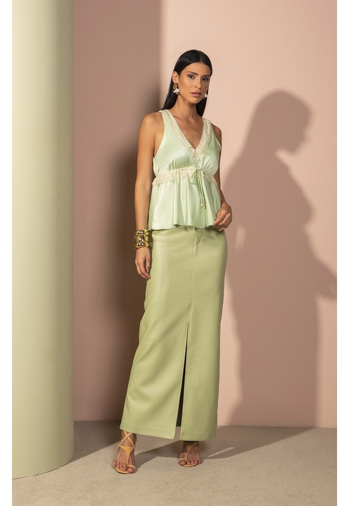 Blusa Bright Pistache