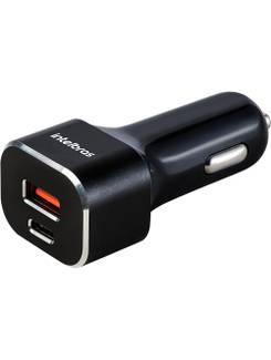 CARREGADOR VEICULAR 2 USB ECV 11 POWER 38W - PRETO - UN - INTELBRAS