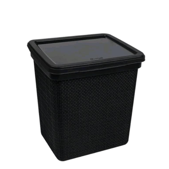 LIXEIRA PLASTICA P/PIA JUTA 3,7L - 3284 - PRETO - UN - JAGUAR