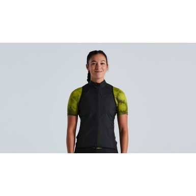 Colete Corta Vento Specialized SL Pró Feminino Preto