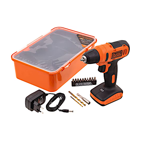 FURADEIRA E PARAFUSADEIRA BLACK+DECKER 12V 3/8''
