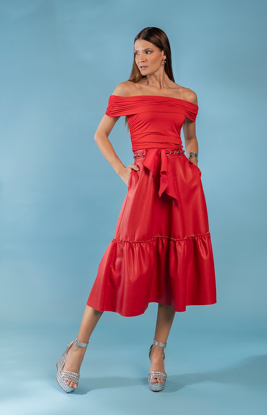 Top Sophia Vermelho