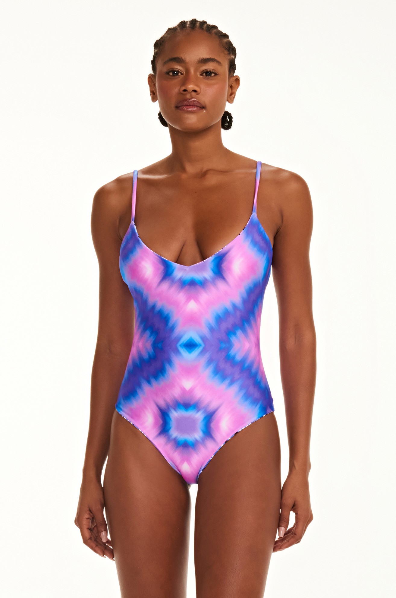 Maiô rhodes bandana tie dye roxo