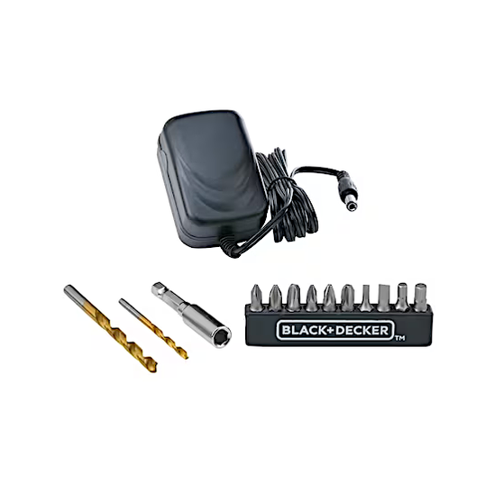 FURADEIRA E PARAFUSADEIRA BLACK+DECKER 12V 3/8''