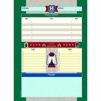 CADERNO UNIV CAPA DURA 10X1 200FLS - HARRY POTTER - PCT 4 - JANDAIA