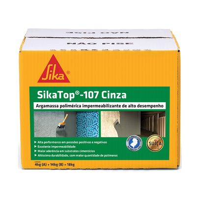 SIKA TOP 107 18kg CINZA