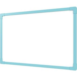 QUADRO BRANCO MOLDURA MDF SOFT COLORS AZUL - 4089 - 60x40 - UN - STALO