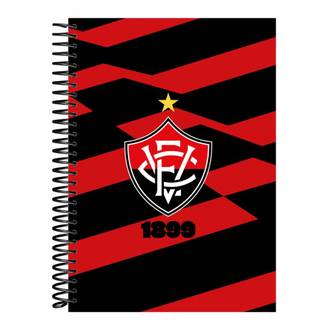 CADERNO UNIV CAPA DURA 10X1 160FLS - EC VITORIA / 6531 - UN - BAHIA ARTES