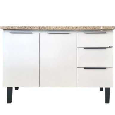 GABINETE EM AÇO PARA COZINHA JÚPITER COZIMAX 1.18 M BRANCO
