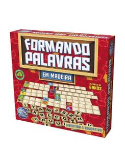 FORMANDO PALAVRAS EM MADEIRA 2906 - UN - PAIS E FILHOS