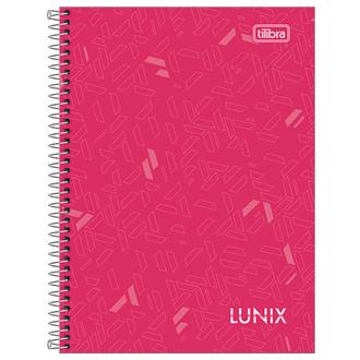CADERNO UNIV CAPA DURA 16X1 256FLS - LUNIX - UN - TILIBRA