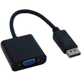 CABO DISPLAYPORT X VGA F 15CM - 6275 - PRETO - UN - MD9
