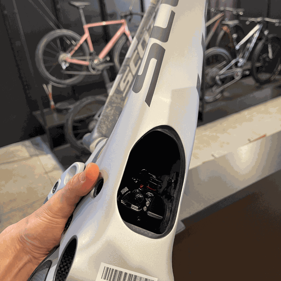 Quadro SCOTT Spark RC comp em Carbono cinza camuflado