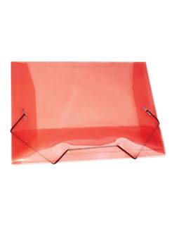 PASTA ELASTICO PLASTICA OFICIO - 1021 - VERMELHO - UN - ACP