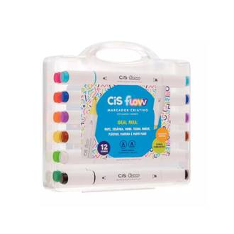 MARCADOR ARTISTICO INFANTIL CRIATIC - 12 CORES - 58218 - UN - CIS