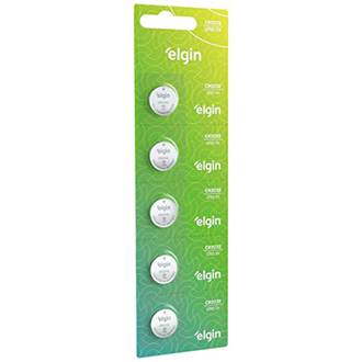 BATERIA LITIO CR2032 3V 82193 - CART 5 - ELGIN