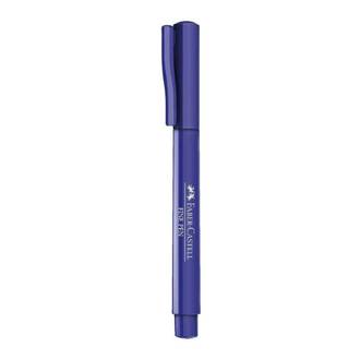 CANETA FINE PEN 0,4MM - COLORS - AZUL ESC - CX 12 - FABER