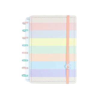 CADERNO INTELIGENTE GRANDE CIGDP5060 - ARCO-IRIS PASTEL - UN - CADERNO INTELIGENTE