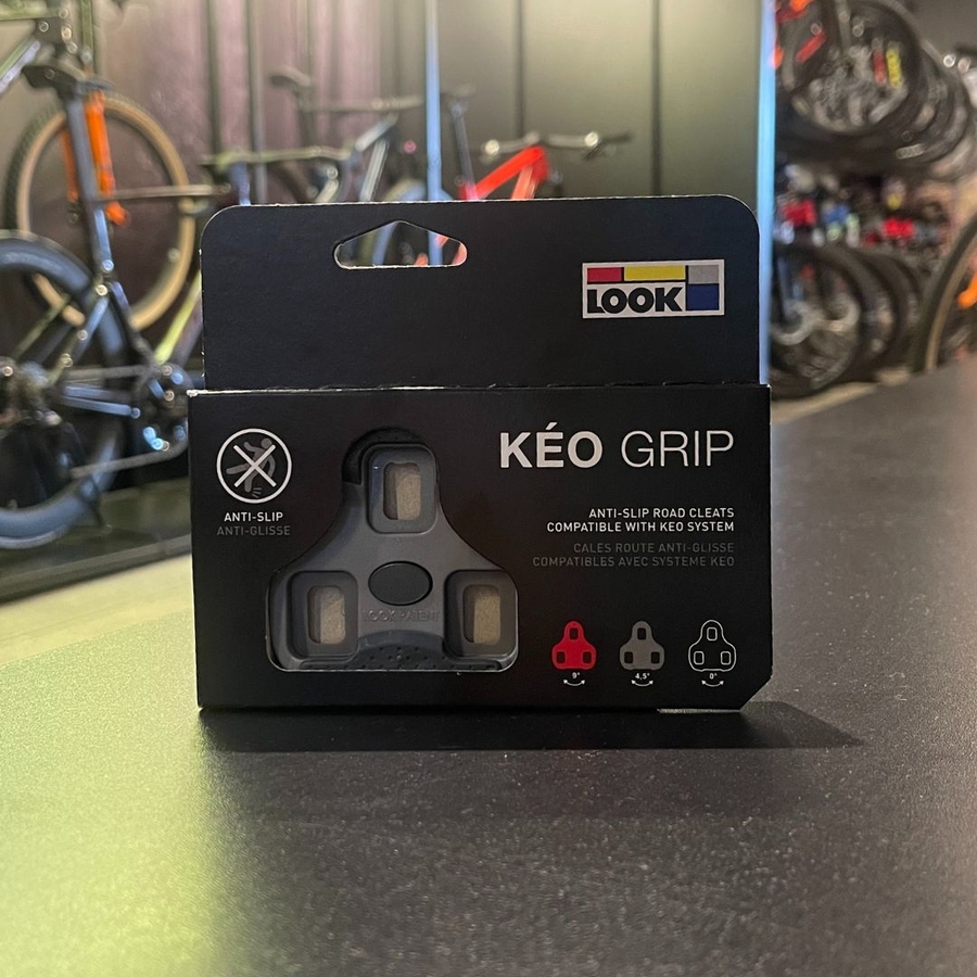 Taco Para Sapatilha Look Original Keo Grip Cinza
