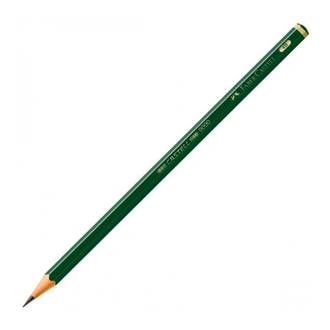 LAPIS PRETO TECNICO SEXTAVADO 9000 - 4B - CX 12 - FABER