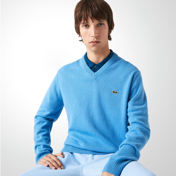 SUÉTER MASCULINO GOLA V PISCINA LACOSTE