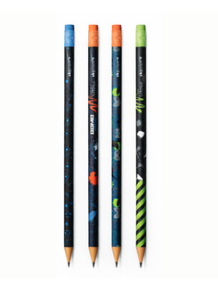 LAPIS PRETO HB GAMER C/BORRACHA - GM1202 - UN - SKYPAPER