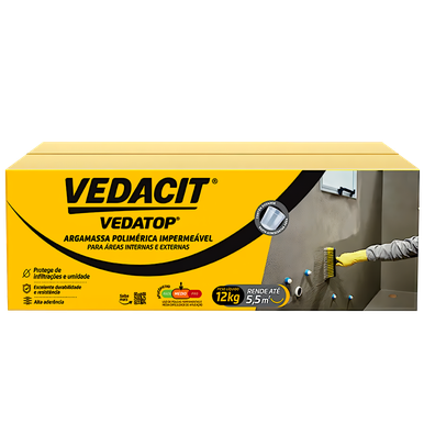 VEDACIT VEDATOP RODAPÉ BRANCO 12.0KG