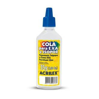 COLA EVA E ISOPOR 35G - UN - ACRILEX