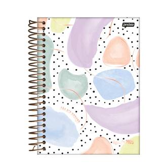 AGENDA ESPIRAL LA CREME DIARIA 352FL 133X178 - UN - JANDAIA