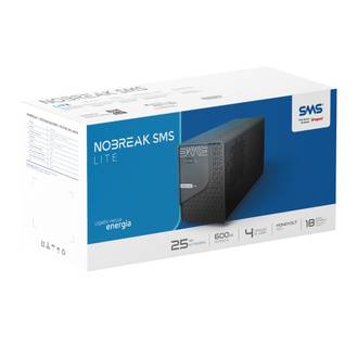 NOBREAK 600VA MONO LITE SAIDA 115V - 0029200 - UN - SMS