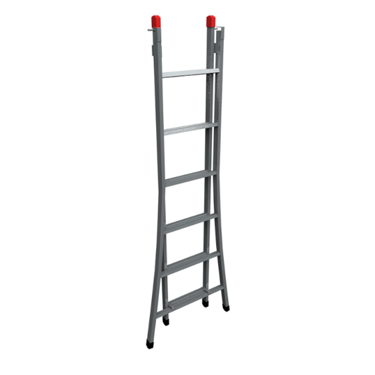 ESCADA METALON NOVOLETTO EXTENSÍVEL 07 X 12 DEGRAUS