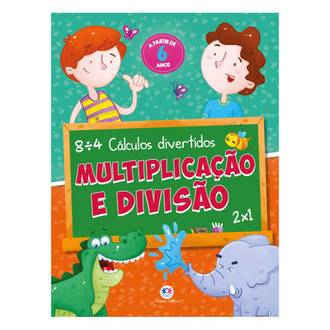 LIVRO ESCOLAR MULTIPLICAÇÃO E DIVISÃO - UN - CIRANDA CULTURAL