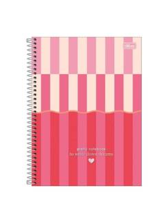 CADERNO UNIV CAPA DURA 1X1 80FLS - 397776 - MELROSE - UN - TILIBRA