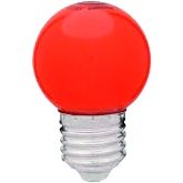 LAMP LED MINI GLOBO 1W VERMELHA E27 BIV EMPALUX