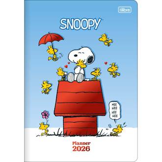 AGENDA COSTURADA SNOOPY M7 - PLANNER - UN - TILIBRA