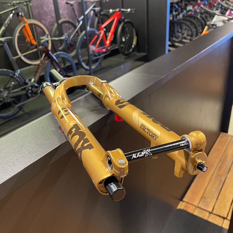 Garfo de Suspensão Fox Kashima Original 36 Gold 160mm
