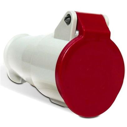 TOMADA ACOPLA NEWKON 2P+T 16A 100/130V 4H AM N3054