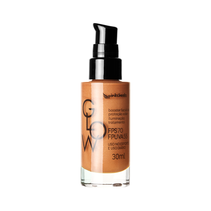 Glow Primer Multifuncional FPS 70  FPUVA 55 Pure Gold 30ml