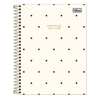 CADERNO COLEGIAL CAPA DURA 10X 160FLS - WEST VILLA - UN - TILIBRA