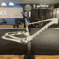 Quadro Scott Em Carbono Spark RC WC HMX Flight Attendant Cinza Camuflado